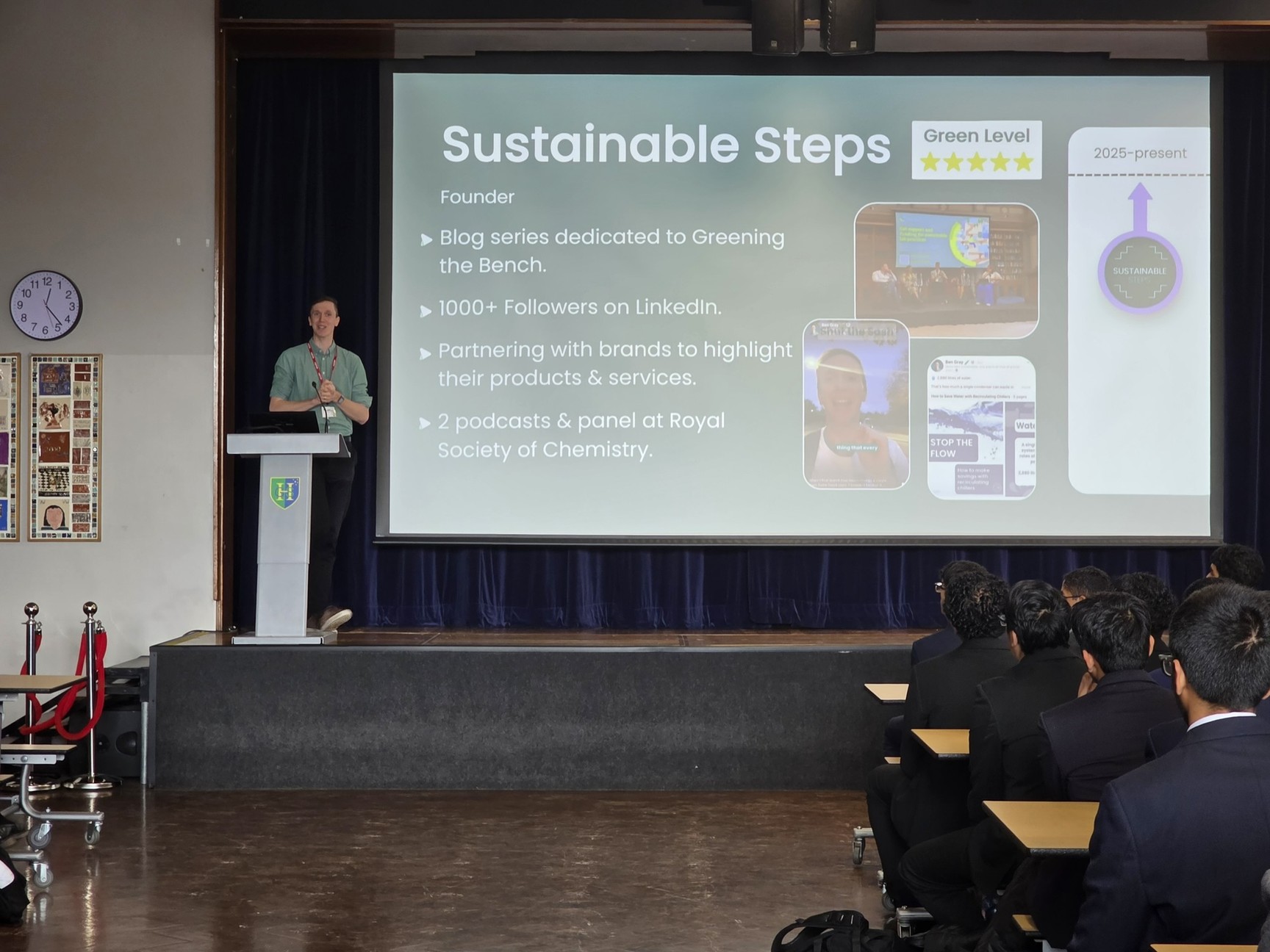 Sustainable Steps Ben Gray