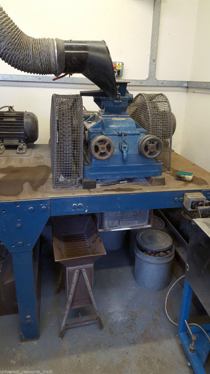 Image of Pilot Scale Sturtevant Londn Jaw Crusher 8-9" Primary Ore Mineral Processing Lab