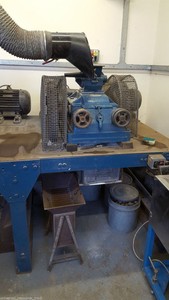 Thumbnail image of Pilot Scale Sturtevant Londn Jaw Crusher 8-9" Primary Ore Mineral Processing Lab
