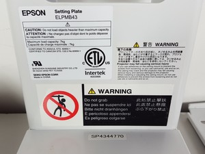 Thumbnail image of Lot of Epson Projector Setting Plates, Covers and Mounts ELPMB28 ELPMB43
