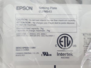Thumbnail image of Lot of Epson Projector Setting Plates, Covers and Mounts ELPMB28 ELPMB43