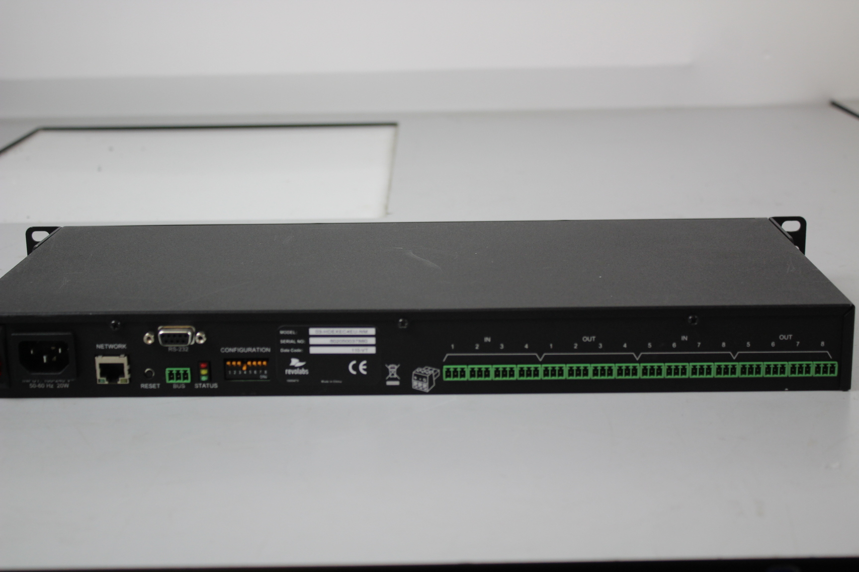 Image of Revolabs Executive HD 03-HDEXEC4EU-NM 8 Channel Wireless Receiver.