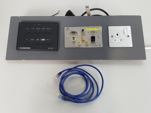 Thumbnail image of Crestron MPC-M5, GV Multimedia and Single Power Socket + Mounting Panel