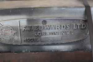 Thumbnail image of F.J.Edwards Guillotine 2/14TG Width of Cut is 25 inches 