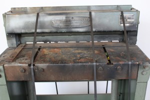 Thumbnail image of F.J.Edwards Guillotine 2/14TG Width of Cut is 25 inches 