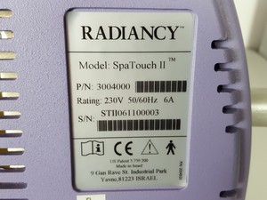 Thumbnail image of RADIANCY SpaTouch II Laser - IPL The SpaTouch PhotoEpilation System