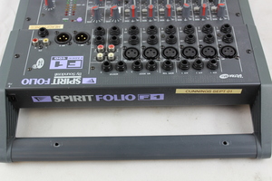 Thumbnail image of Soundcraft Spiritfolio F1 F100 14 channel 14:2 sound mixer