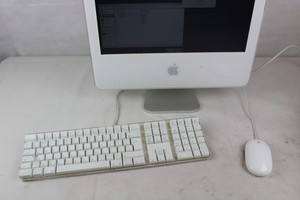 Thumbnail image of Apple iMac Model A1058 with Apple Keyboard A1048 and Apple Mouse A1152