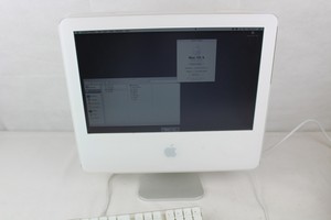 Thumbnail image of Apple iMac Model A1058 with Apple Keyboard A1048 and Apple Mouse A1152