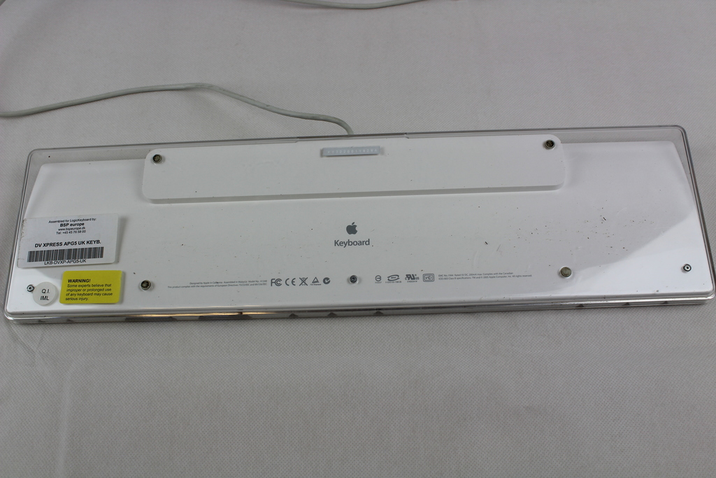 Image of Genuine Apple USB Wired Keyboard Avid Pro Tools Coloured Keys A1048 
