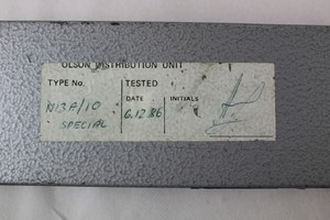 Thumbnail image of Olson Mains Distribution Panel 10 x 13A MK Outlet N13A/10 Special