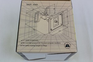 Thumbnail image of Pro Signal LCD bracket, wall mount, ST01061 black
