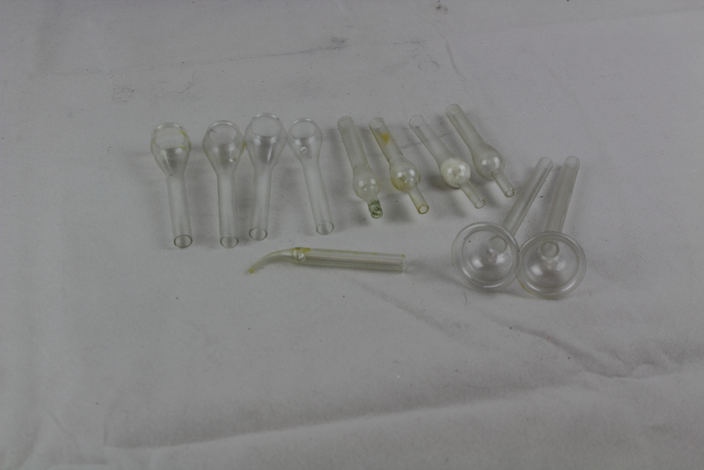Image of Set of 11 glass Ventouses and cups fit Carlton and Most Vacuum Machines