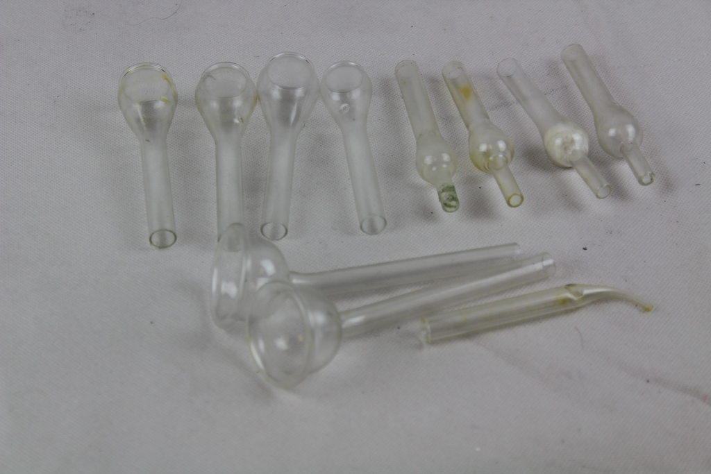 Image of Set of 11 glass Ventouses and cups fit Carlton and Most Vacuum Machines