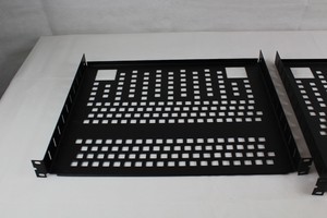 Thumbnail image of 2 x Top-Tec Neptune 1U Vented Server Racking Shelves 37cm and 41cm deep