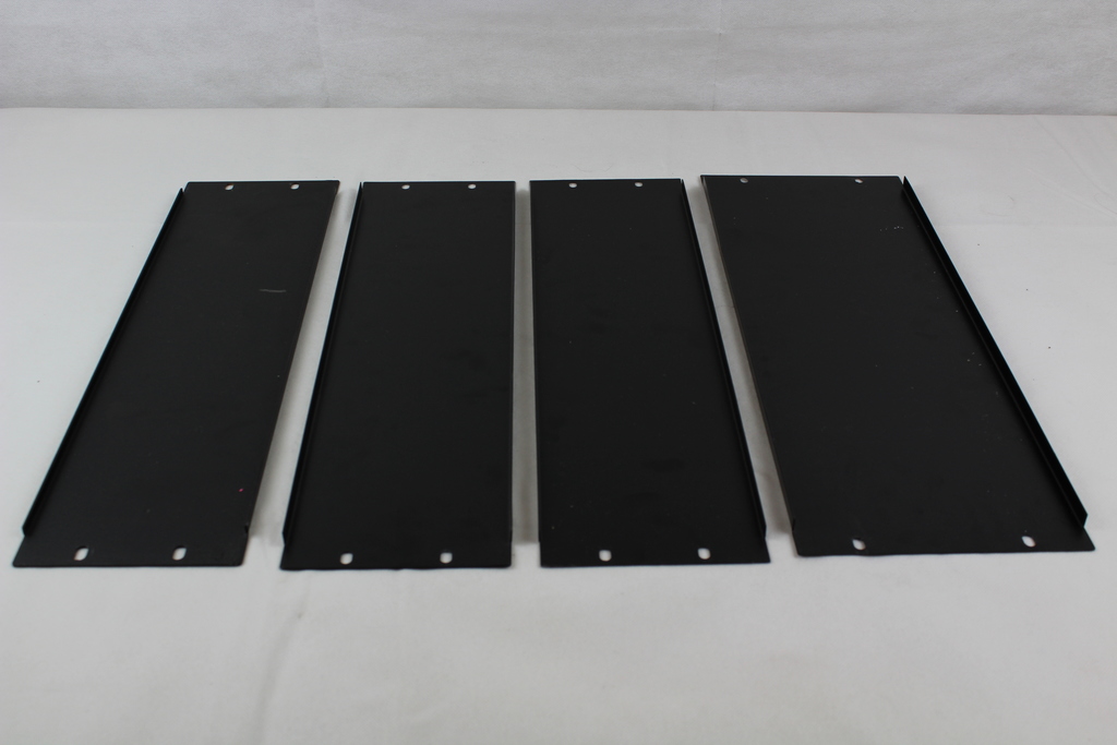 Image of 3 x 3U Server Rack Panels and a 4U Sever Rack Panel