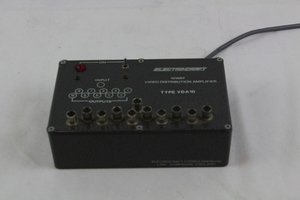 Thumbnail image of ElectroCraft VDA 10 output Video Distribution Amplifier Type VDA 10 BNC Coaxial
