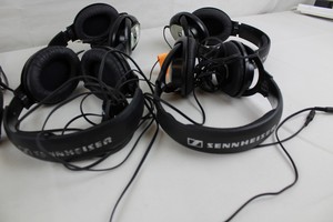 Thumbnail image of Job lot of faulty Stereo Headphones for spares/epair, Behringer, Sennheister 