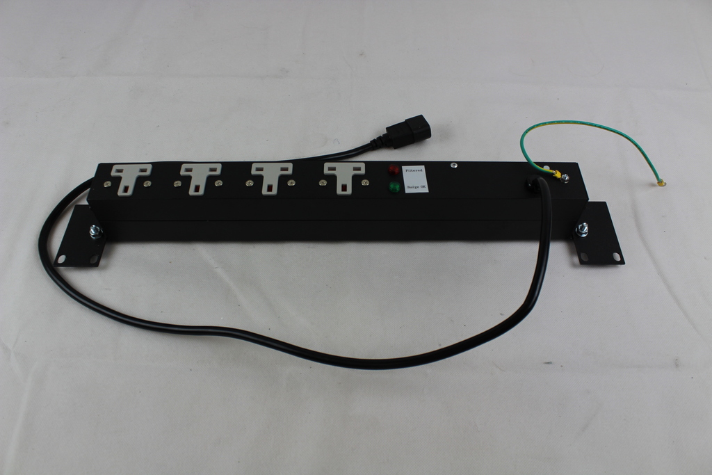 Image of Server Rack 10A PDU Power Distribution Unit 16 x C13 Outlet Ports 4 std 3 pin