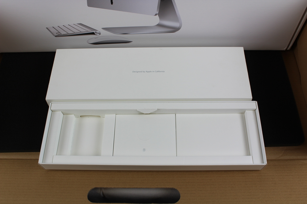 Image of Apple iMac 27" Empty Box and Apple Keyboard Empty Box