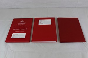Thumbnail image of 3 x Red Lab Notebooks