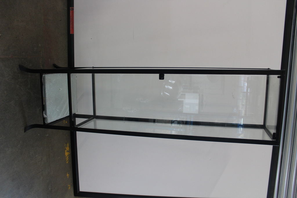 Image of Excellent condition glass display Cabinet + Shelves as new