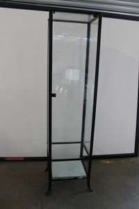 Thumbnail image of Excellent condition glass display Cabinet + Shelves as new