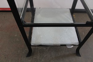 Thumbnail image of Excellent condition glass display Cabinet + Shelves as new
