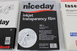 Thumbnail image of Approximately 200 A4 Transparency Film for plain paper copiers / inkjet / laser
