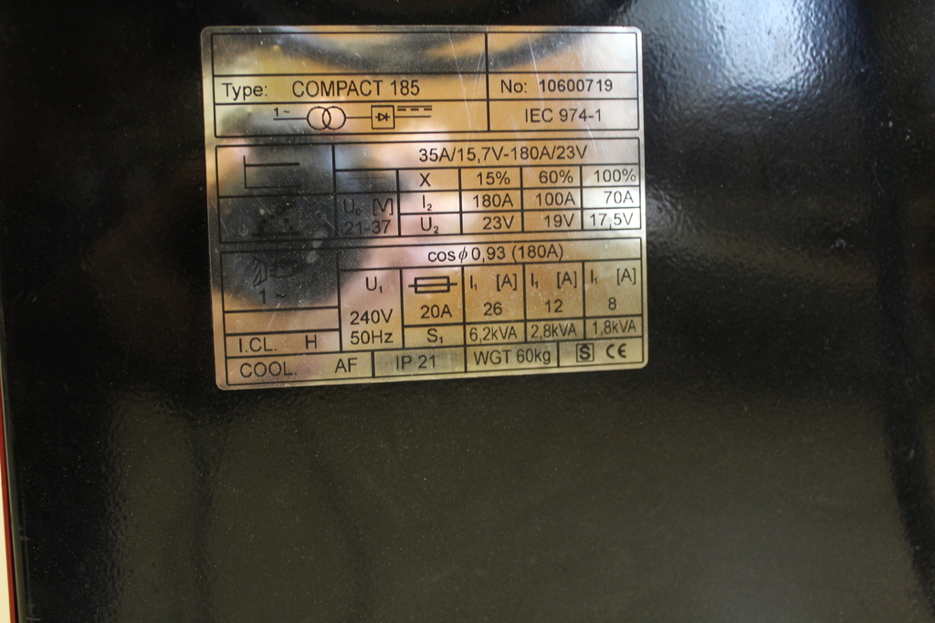 Image of Lincoln Electric Compact 185 MIG Welder