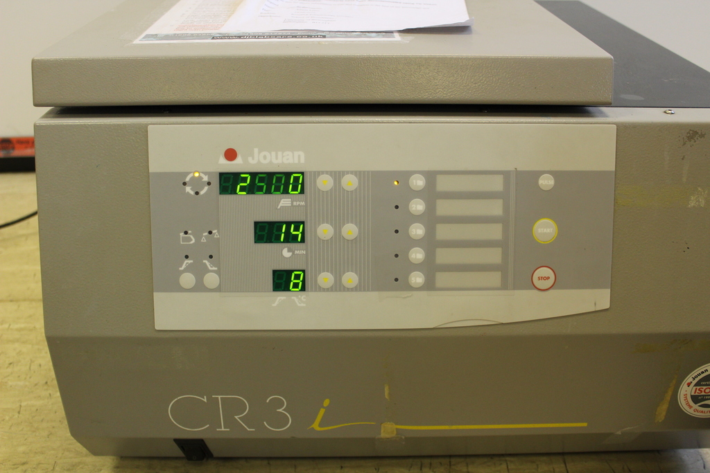 Image of Jouan CR3i Mid Bench Centrifuge
