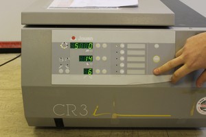 Thumbnail image of Jouan CR3i Mid Bench Centrifuge