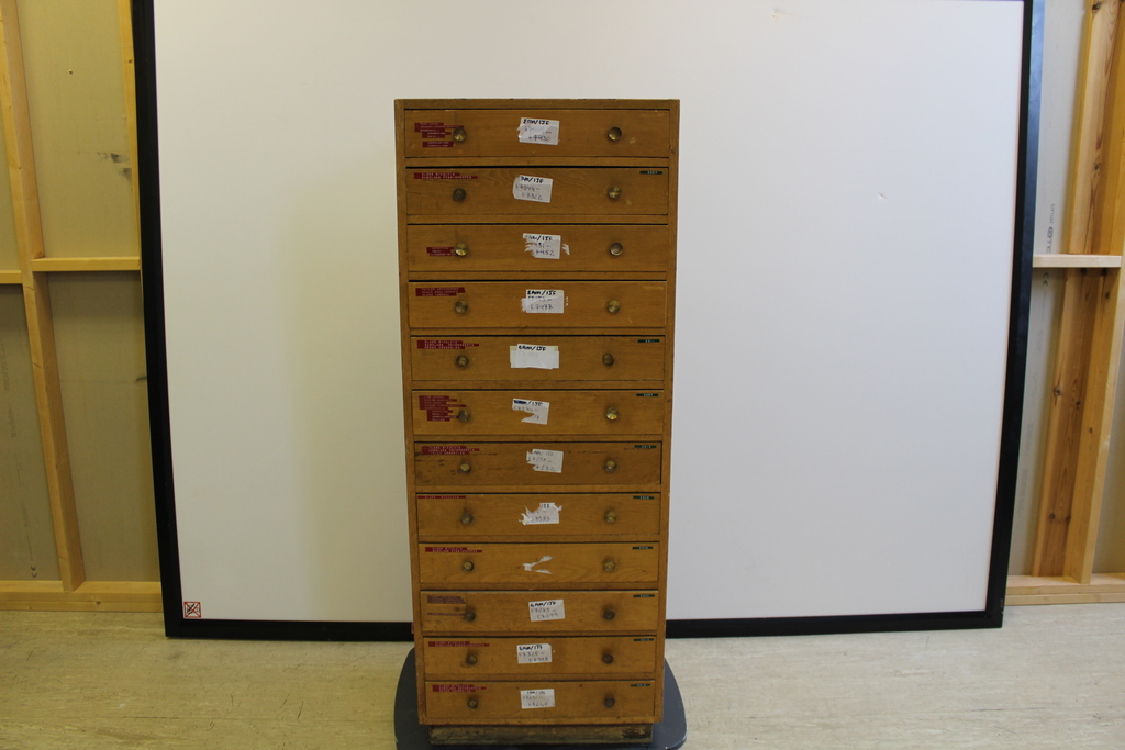 Image of  Realwood Chest of Drawer with 12 Shelves