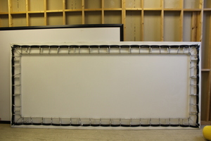 Thumbnail image of 390cm x 175cm White Canvas Projector Panel