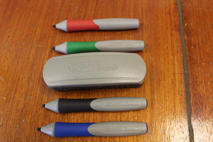 Thumbnail image of Smartboard (230cm diagonally) with Tray, Pens, Eraser and Wall Mount Brackets 