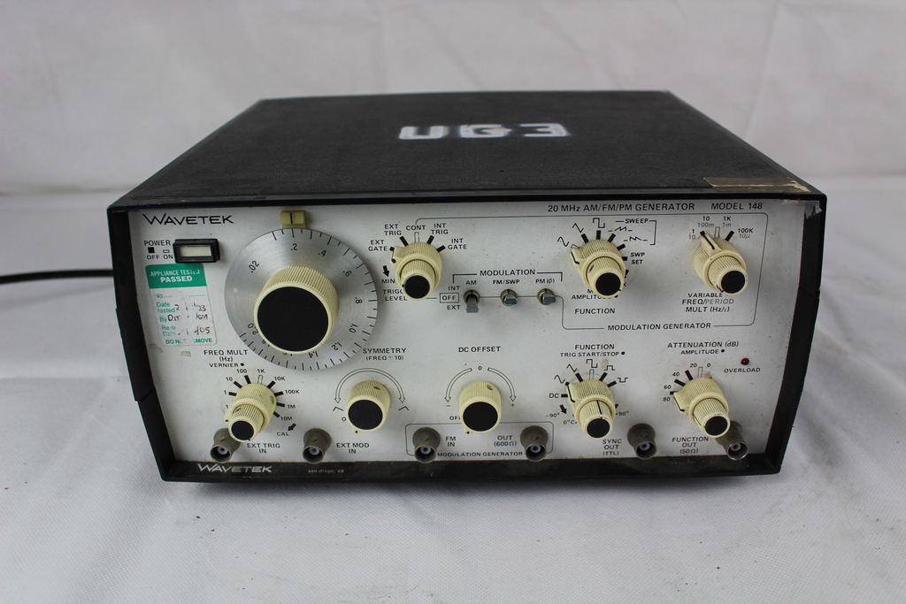 Image of Wavetek 20MHz AM/FM/PM GENERATOR MODEL 148