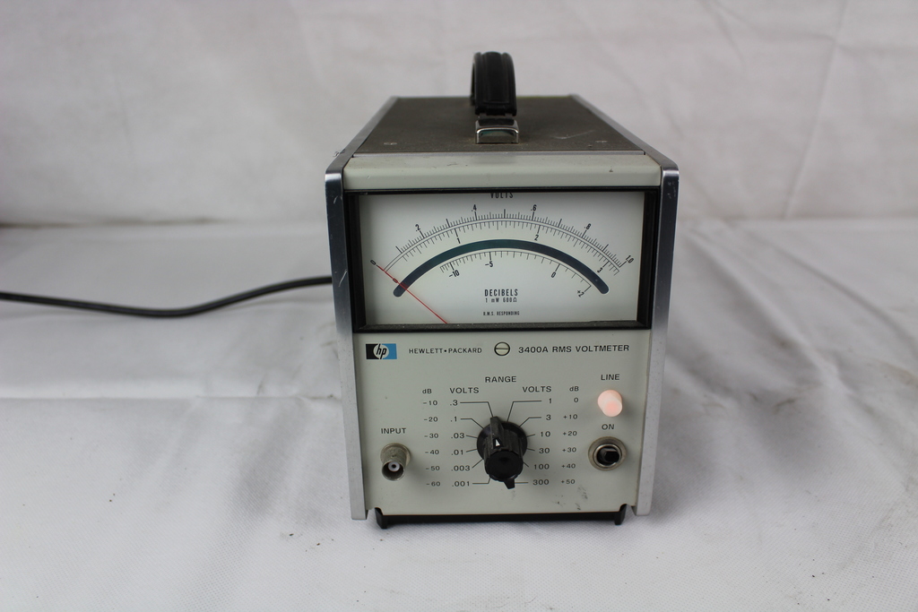 Image of Hewlett Packard 3400A RMS VOLTMETER