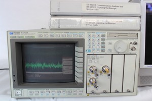Thumbnail image of Hewlett-Packard 54750A Digitizing Oscillscope with Sony SSM-14N5E Monitor