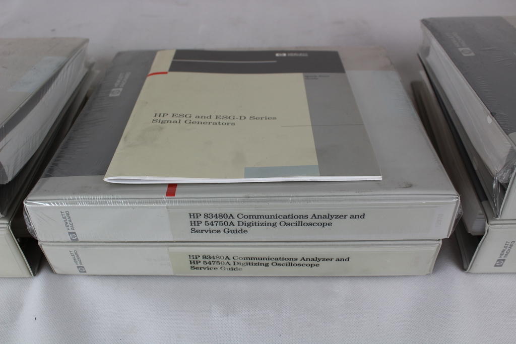 Image of Hewlett-Packard 54750A Digitizing Oscillscope with Sony SSM-14N5E Monitor