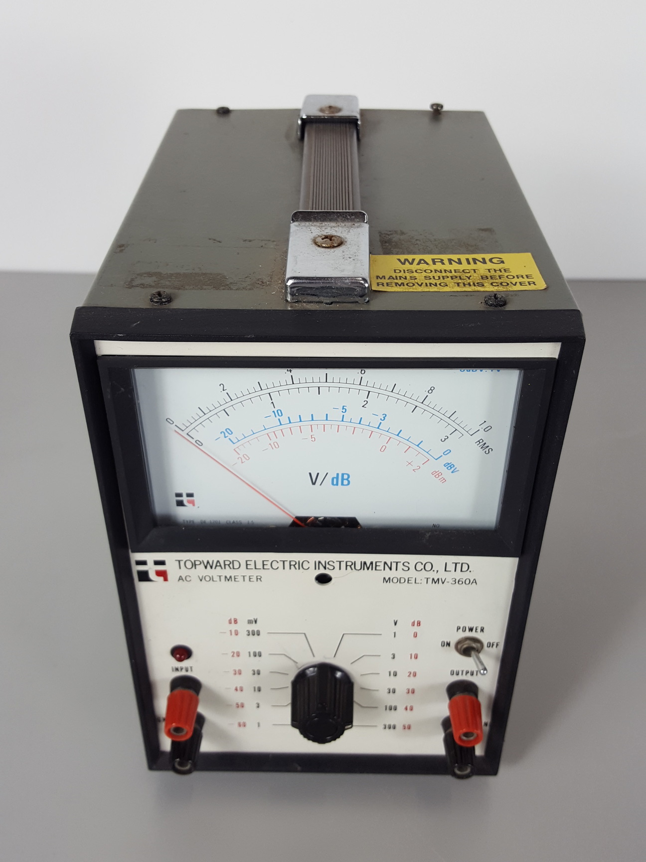 Image of AC VOLTMETER MODEL: TMV-360 Lab