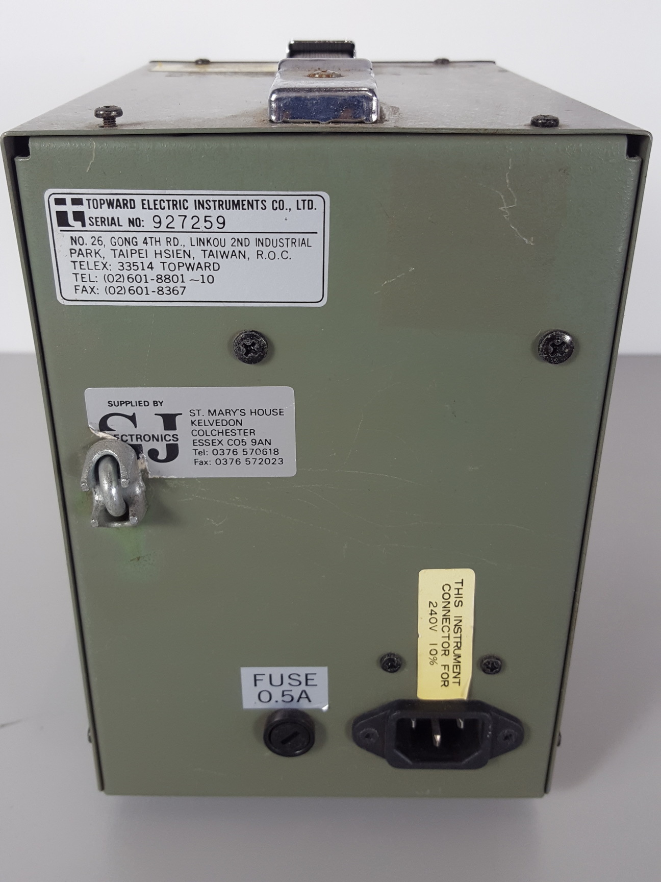 Image of AC VOLTMETER MODEL: TMV-360 Lab