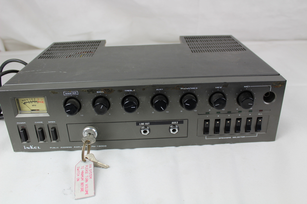 Image of Public Address Amplifier PA-1500D