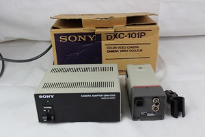 Thumbnail image of Sony DXC-101P Video Camera with CMA-D1CE Adaptor Microscope Camera