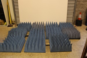 Thumbnail image of Anechoic Foam Pyramidal Absorber NRL 