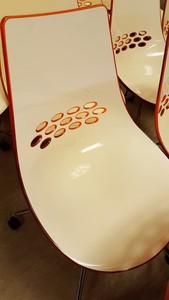 Thumbnail image of Orange Calligaris Chairs