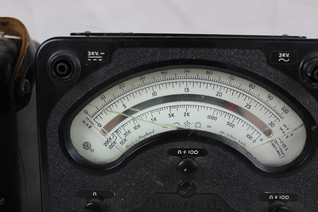 Image of Avometer Model 8 & Model 9 Mk 2 Job Lot of 2 slightly damaged units