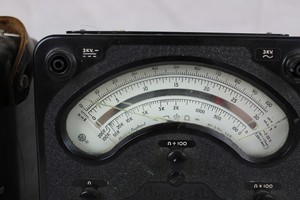 Thumbnail image of Avometer Model 8 & Model 9 Mk 2 Job Lot of 2 slightly damaged units
