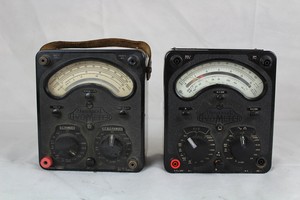Thumbnail image of Avometer Model 8 & Model 9 Mk 2 Job Lot of 2 slightly damaged units