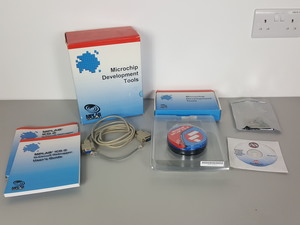 Thumbnail image of MPLAB ICD 2 Module & MCP1630 Auto Input Boost Convo Demo bd Lab
