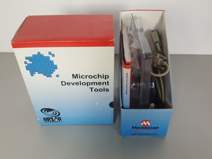 Thumbnail image of MPLAB ICD 2 Module & MCP1630 Auto Input Boost Convo Demo bd Lab